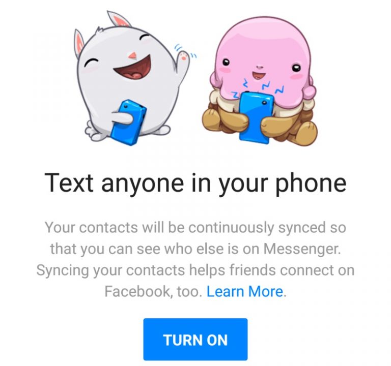 Facebook was storing your call and SMS logs for years