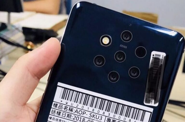 Nokia phone Images Leaked with A Penta-lens 5 Rear Cameras