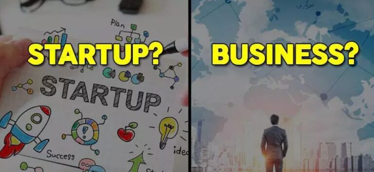What Are the Differences Between A Startup And A Business?