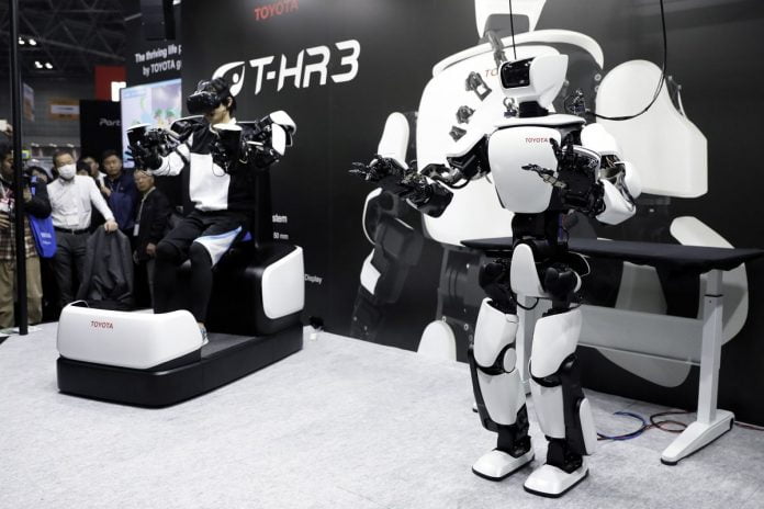 Inside The International Robot Exhibition