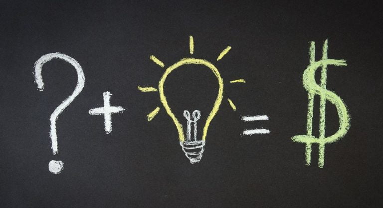 How to earn from an idea without doing any business.