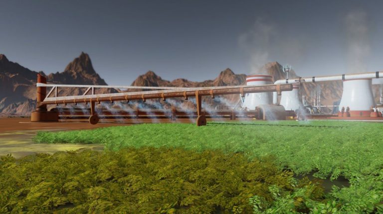 Is the Mars surface fit for farming?