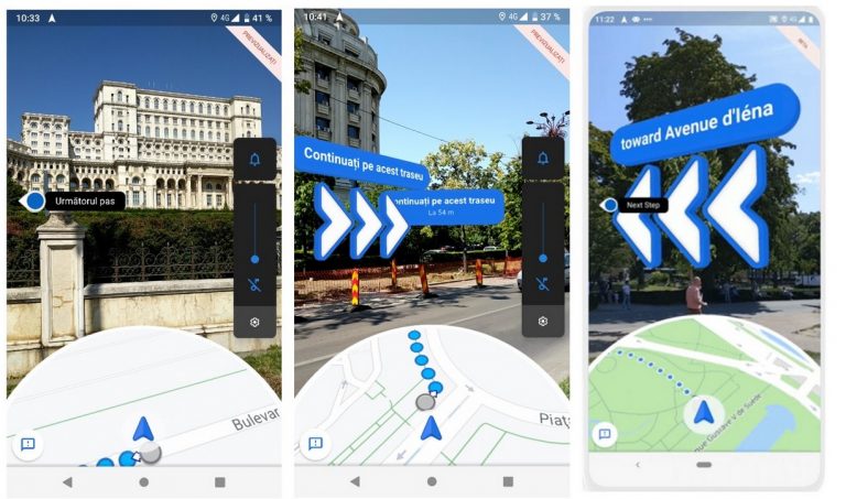 iOS and Android Devices Receive Google Maps Live View