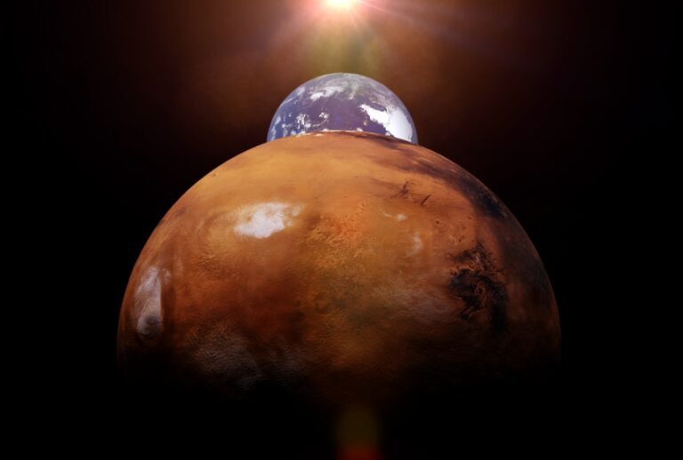 earth and mars climate difference