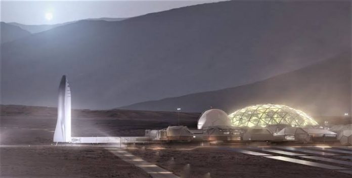 First Sustainable City On Mars