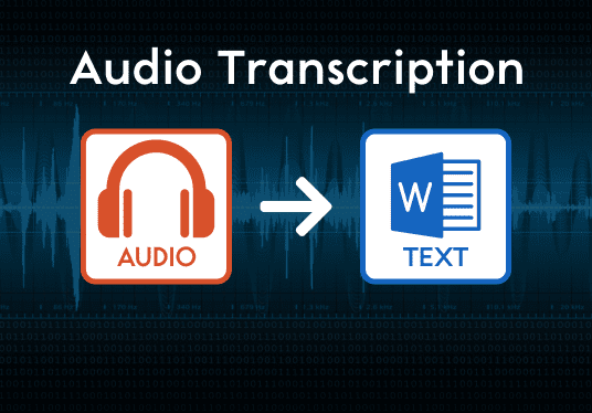 Audio transcription 