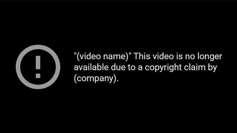 The YouTube team is also showing Copyright Strikes