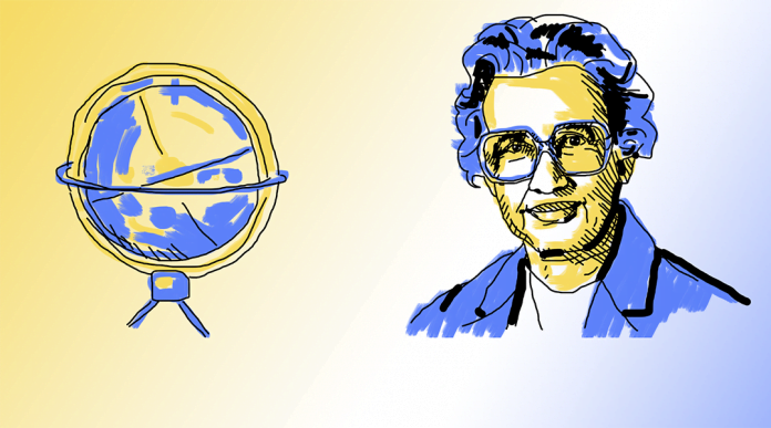 Katherine Johnson, First women to help NASA send human into space-2