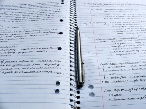 Take Notes whenever necessary