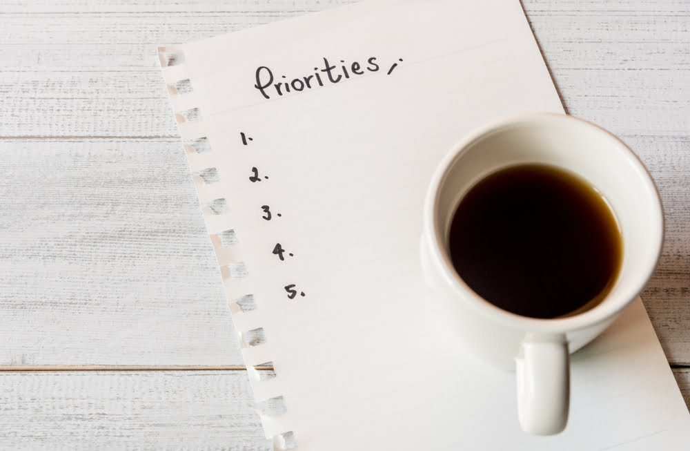 Establish clear priorities