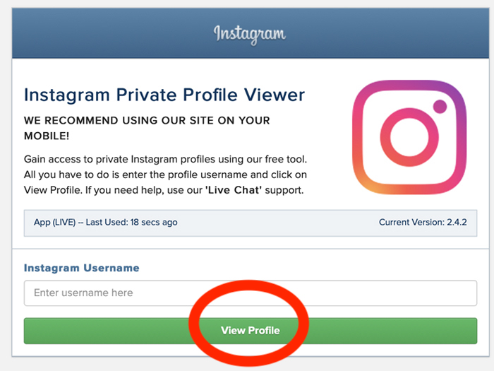 How to See Private Instagram Profile and Photos Easily