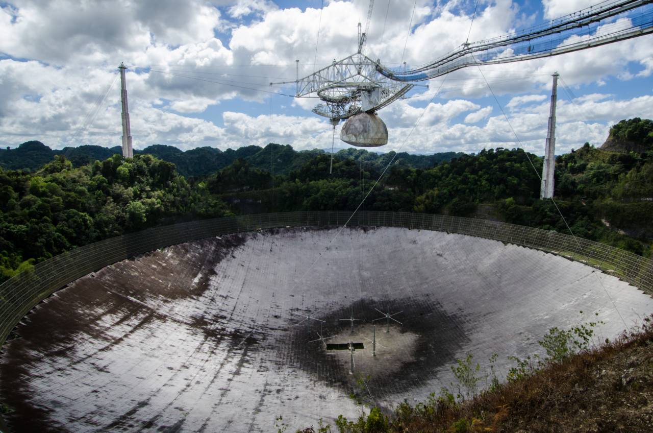 Facing Collapse, World-Famous Arecibo Observatory will be demolished.
