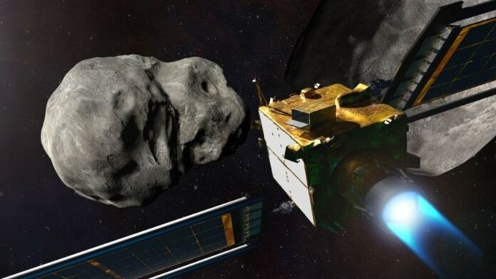 NASA spacecraft craacshes into an asteroid in a defense test-infomance