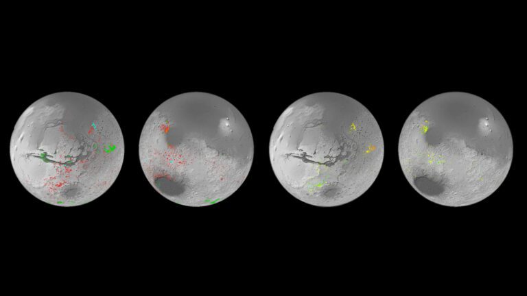 New water maps of Mars disclose the planet’s history and future