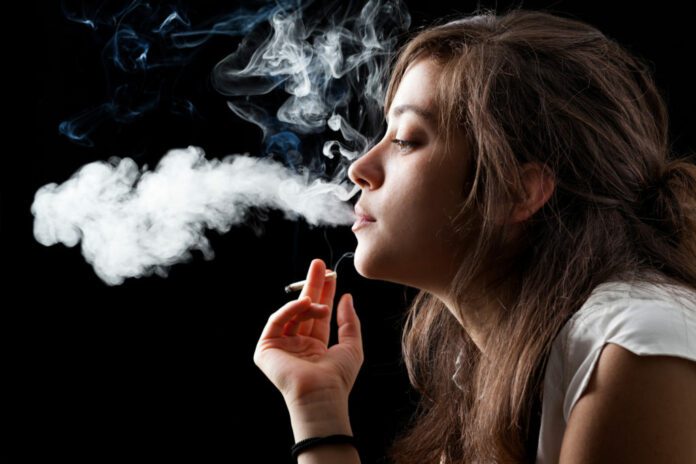 Smoking Woman