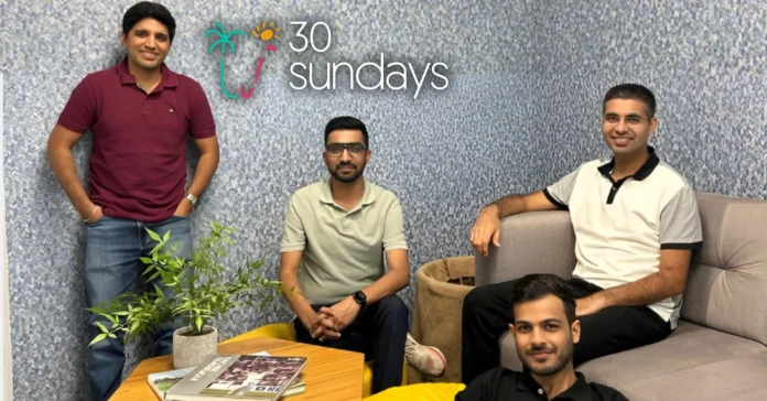 30 Sundays Secures $770K in Pre-Seed Funding - Infomance