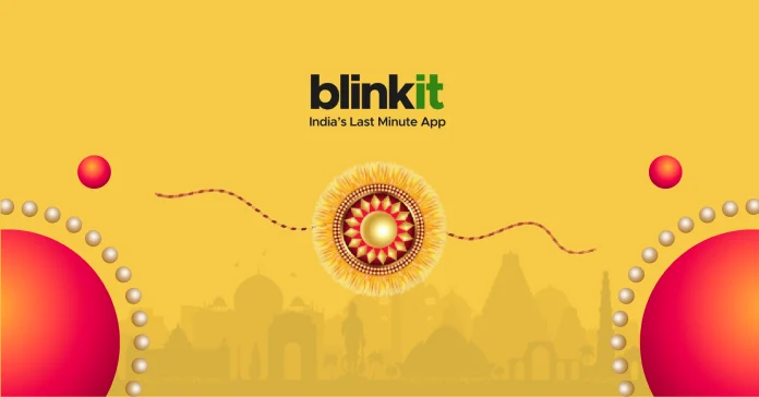 Blinkit Offers 10-Minute Delivery in India For Raksha Bandhan - Infomance
