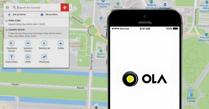 MapMyIndia Accuses Ola of Data Theft - Infomance