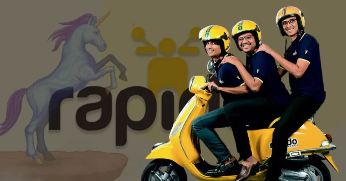 Rapido Turns Unicorn Post $200 Mn Funding From WestBridge Infomance Rapido Turns Unicorn Post $200 Mn Funding From WestBridge