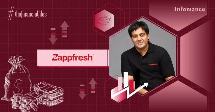 Zappfresh FY24 Revenue Up 60% YoY, Rs 4.7 Cr Profit Infomance Zappfresh FY24 Revenue Up 60% YoY, Rs 4.7 Cr Profit