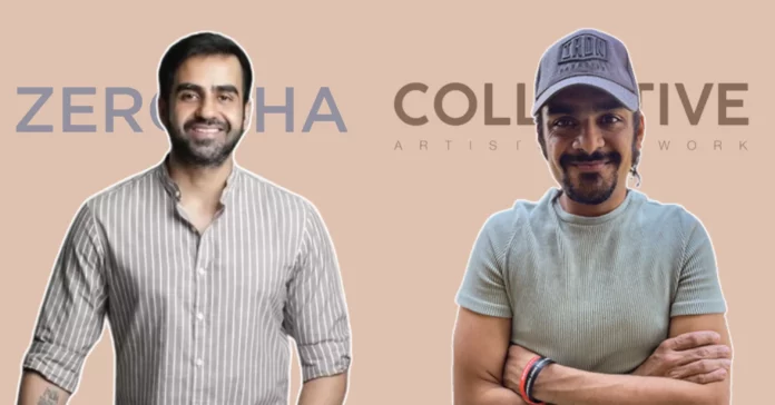 Zerodha's Nikhil Kamath Invests in Collective Artists Network - Infomance