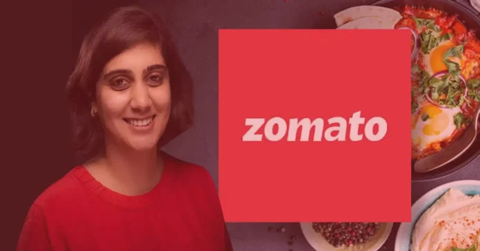 Zomato Co-founder Akriti Chopra Resigns After 13 Years - Infomance Zomato Co-founder Akriti Chopra Resigns After 13 Years